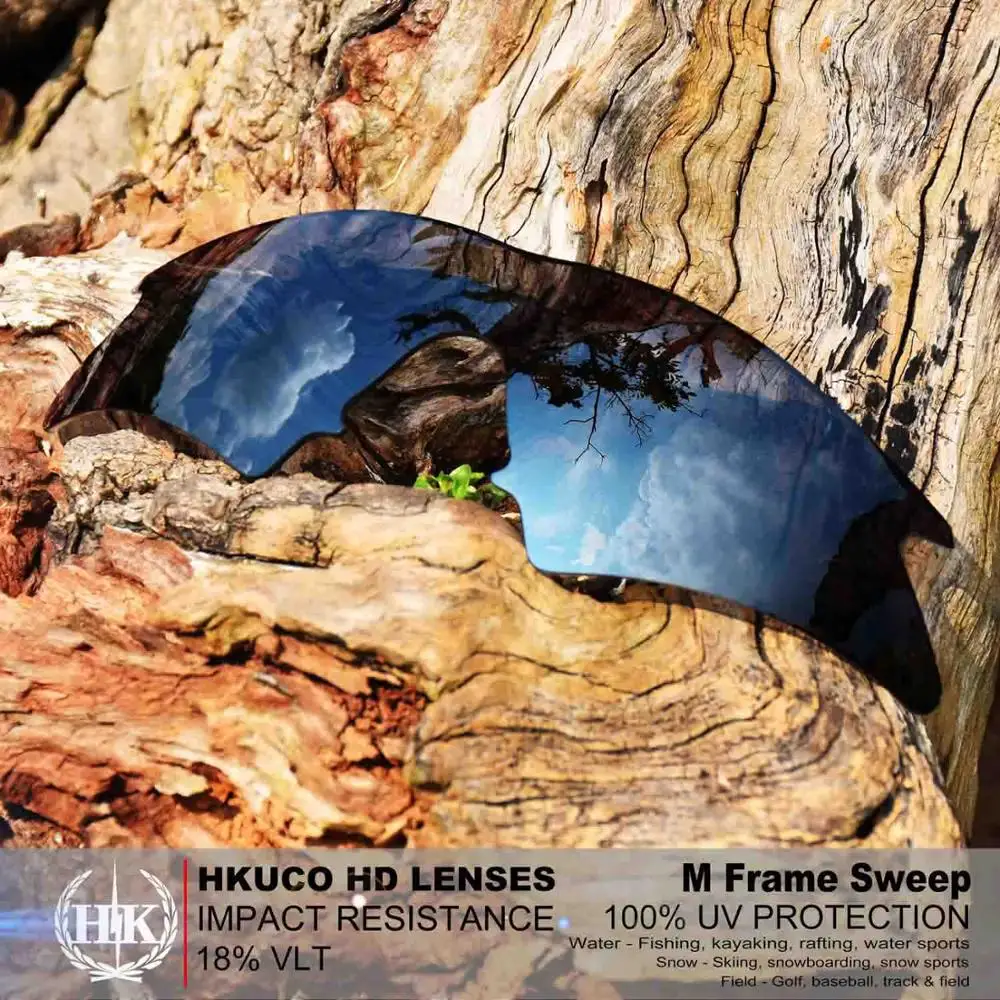 HKUCO ДЛЯ M-Frame Sweep солнцезащитные очки замены линзы - Цвет линз: Черный