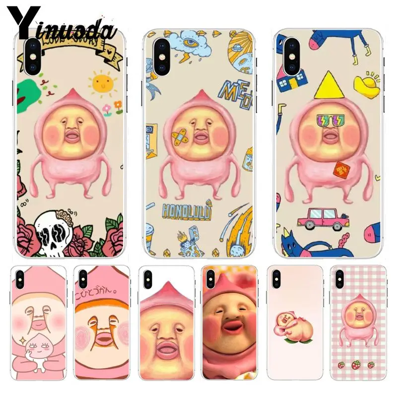 11pro MAX Японский милый мультяшный Kobito Peach Prince в продаже роскошный классный чехол