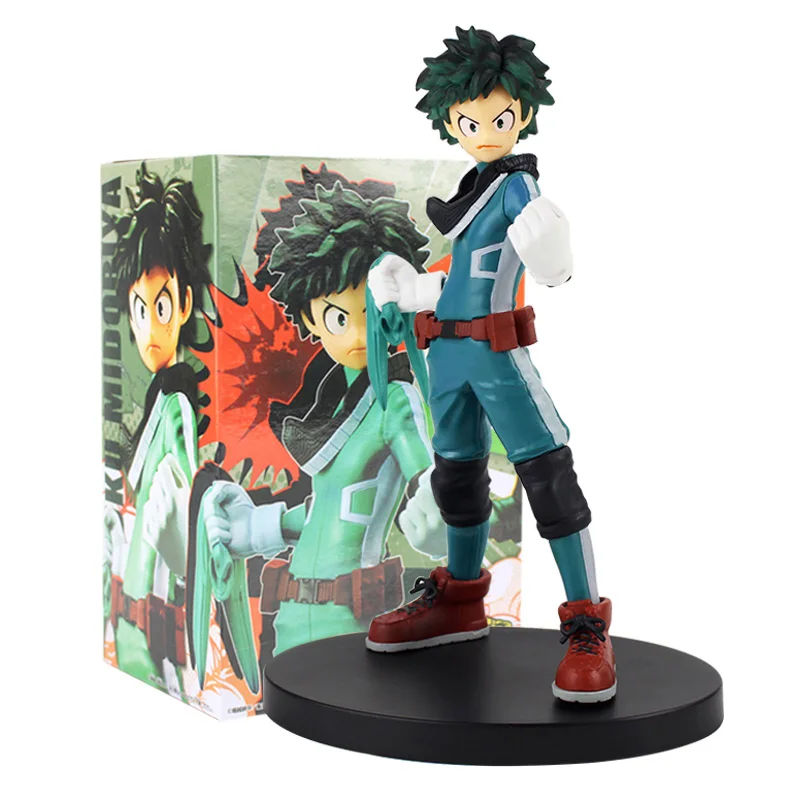 G with box Мой герой Academy DXF фигурка Shoto Todoroki мидория изуку Bakugou катсуки боку нет героя училища все могут Фигурки игрушки - Цвет: G with box