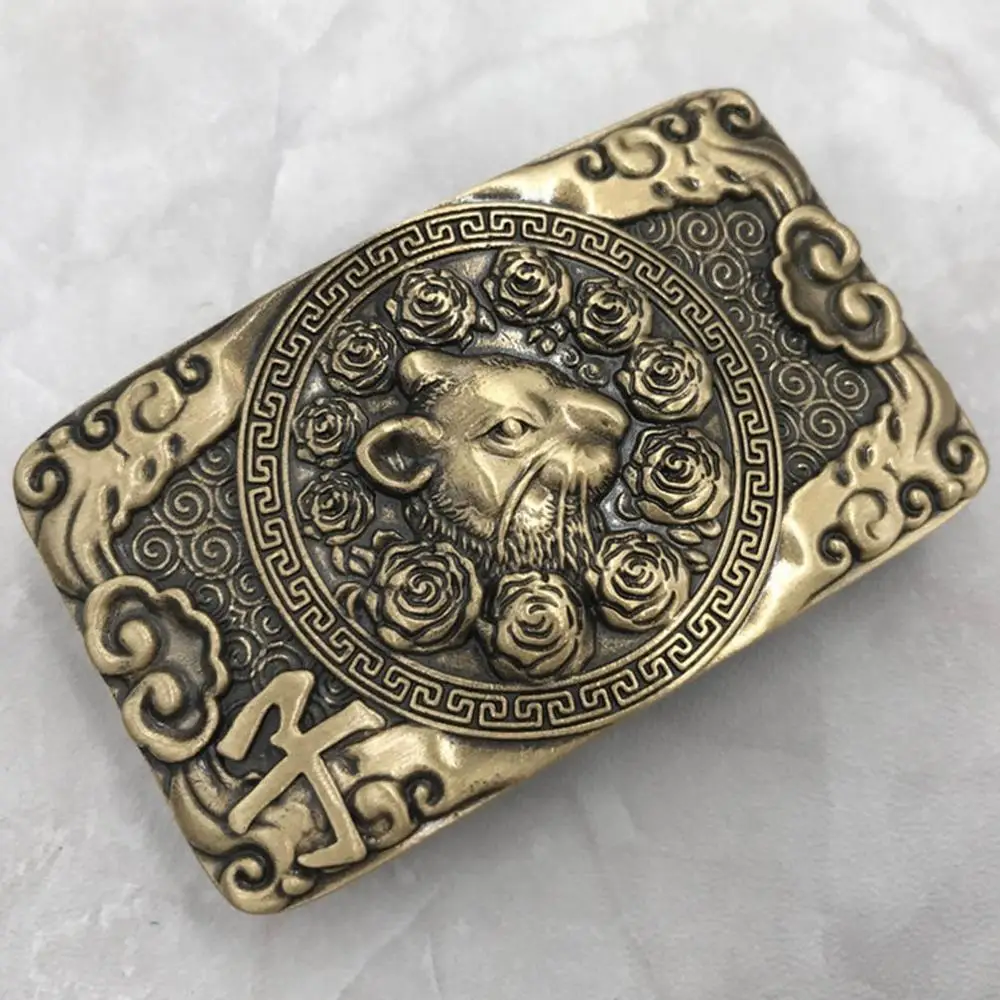 CUKUP новый дизайн с изображением животных Китайские знаки зодиака латунная