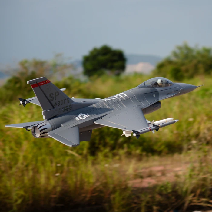 RC самолет EDF jet Новый Freewing Flightline F16 70 мм модель самолета 6S PNP | Игрушки и хобби