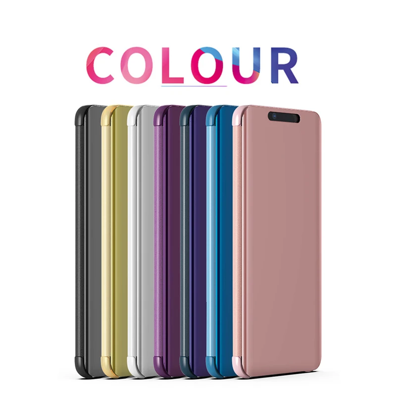 

Smart APP Mirror Flip Case For Huawei Mate 8 9 10 Pro Flip Leather Holder Case For Huawei Mate 20 Pro 20 Lite 20X Back Cover