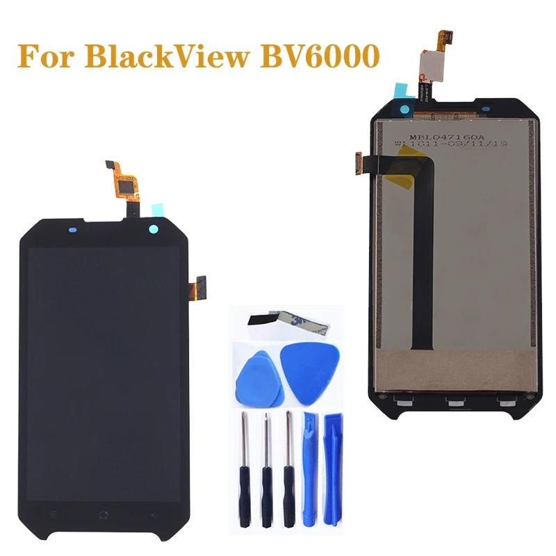 

4.7" Original For Blackview BV6000 LCD Display Touch Screen Glass Component Digitizer assembly For Blackview BV 6000 Repair Kit