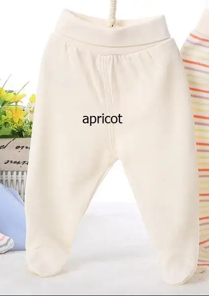 1 pc apricot Штаны для малышей; сезон весна-лето; модные детские леггинсы из хлопка; штаны для новорожденных девочек и мальчиков; одежда для детей; брюки для малышей - Цвет: 1 pc apricot