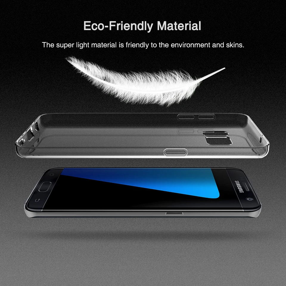 Case For Samsung Galaxy S7 Transparent Ultra Thin Clear Soft TPU Silicone Cover Cases edge Coque Fundas |