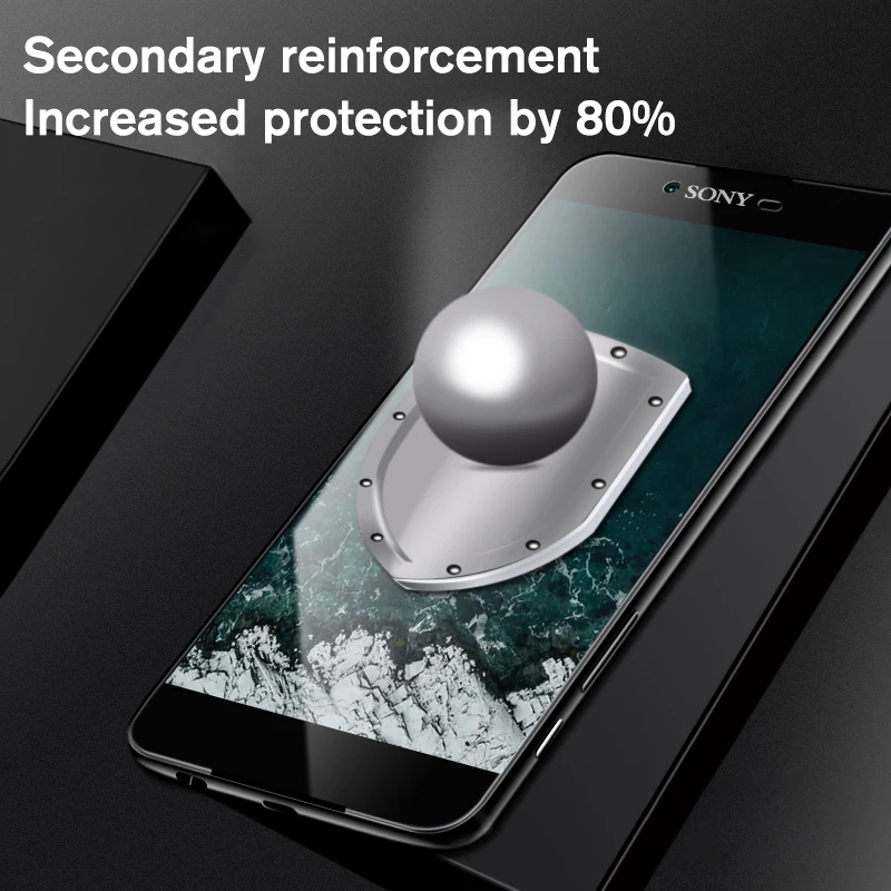 Uppbo для sony Xperia XA2 закаленное стекло XA1 Plus XA Ultra XZ1 Compact X Performance XZ Premium XP XZP Защитная пленка для экрана