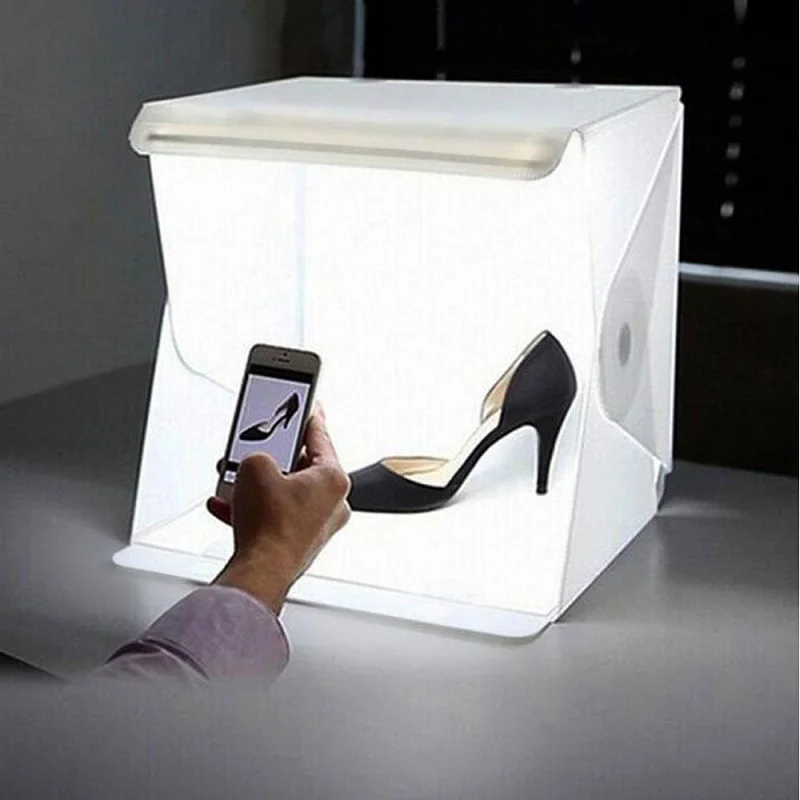 Портативный светильник для фотостудии ing Mini Box Фотофон светодиодный палатка