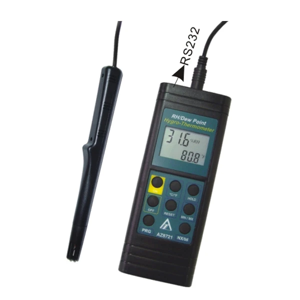 AZ-8711 Dual Display Interface Handheld Temperature Humidity Tester Hygro-thermometer Meter | Инструменты
