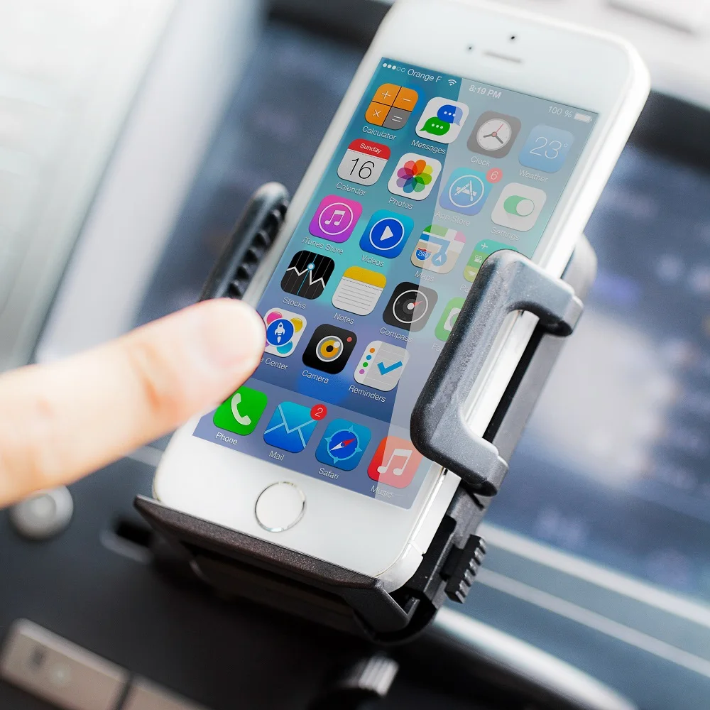 Автомобильный держатель MARSEE Универсальный CD слот для сотового телефона с тремя