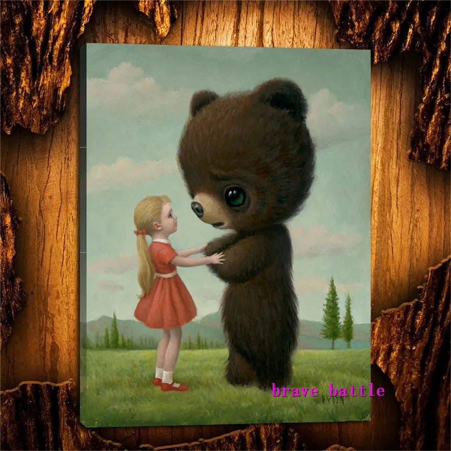 Mark Ryden детский необычный холст для живописи Тёмный мир гостиная спальня домашний