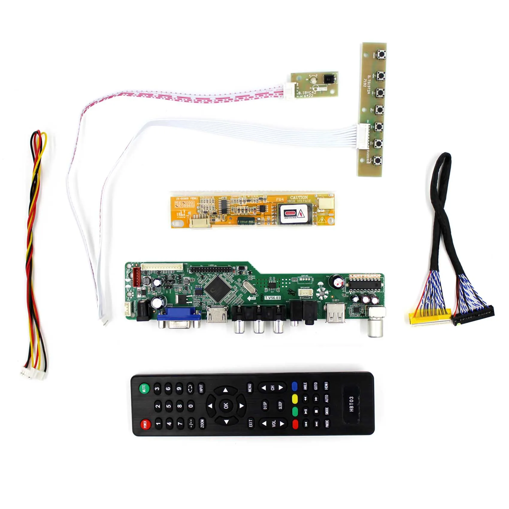 ЖК-панель управления TV + HD MI VGA AV USB аудио для ЖК-панели 14 дюймов 15 1400x1050 LTN150P2 B150PG01 |
