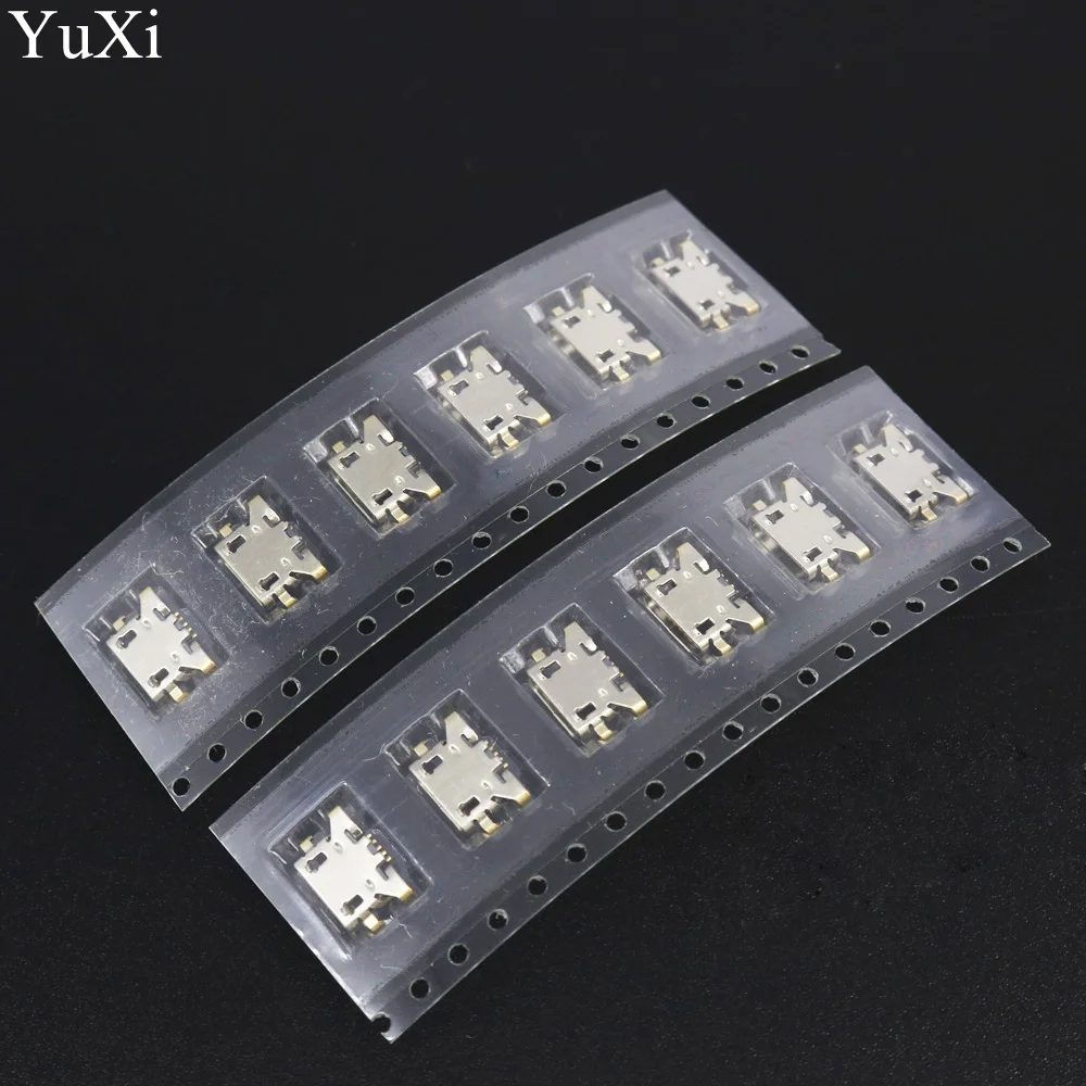 YuXi 1 шт. мини микро USB разъем для зарядки порт штекер питания док станции 5pin