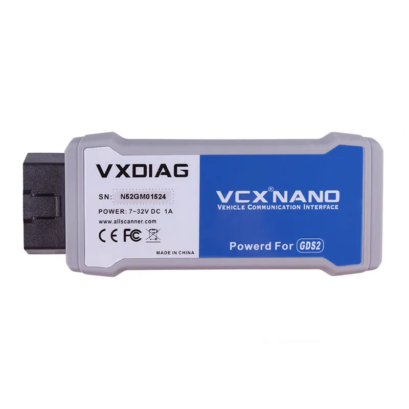 Продвижение VXDIAG VCX NANO для GM/Opel GDS2 и TIS2WEB диагностический инструмент USB версия