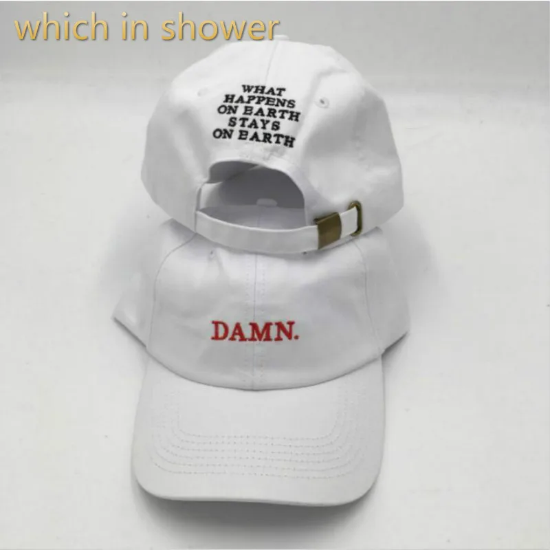 What in shower хлопковая белая бейсбольная кепка с вышитыми буквами в стиле хип хоп для
