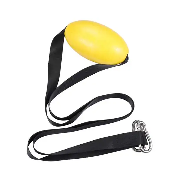 Yellow Buoy Ball Жгут буй мяч поплавок поводок якорь Drogue ПВХ каяк дрейф якорь буксировочный трос бросок линия для рыбалки каноэ яхта гребная лодка - Цвет: Yellow Buoy Ball