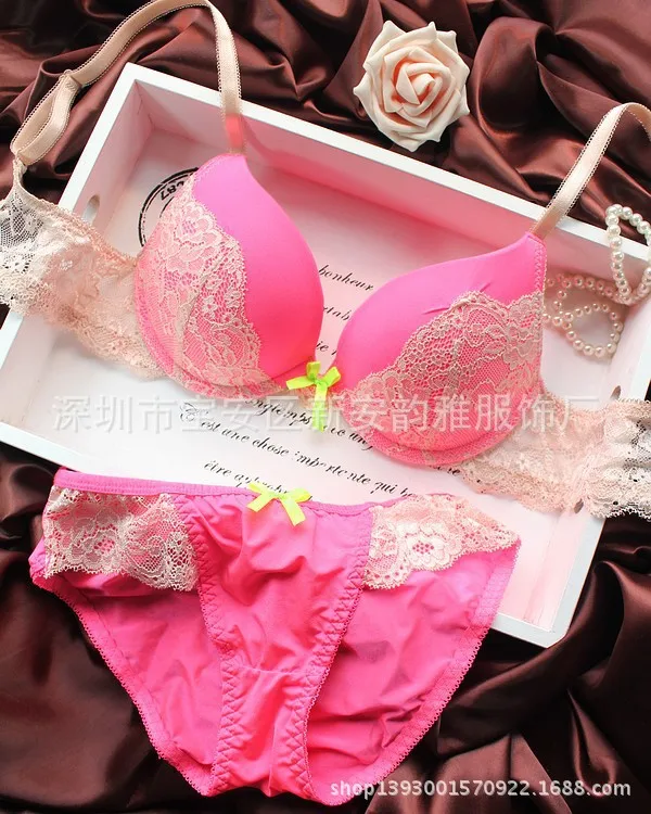 2015 новый европейский и американский чувство кружева бюстгальтер собираются на