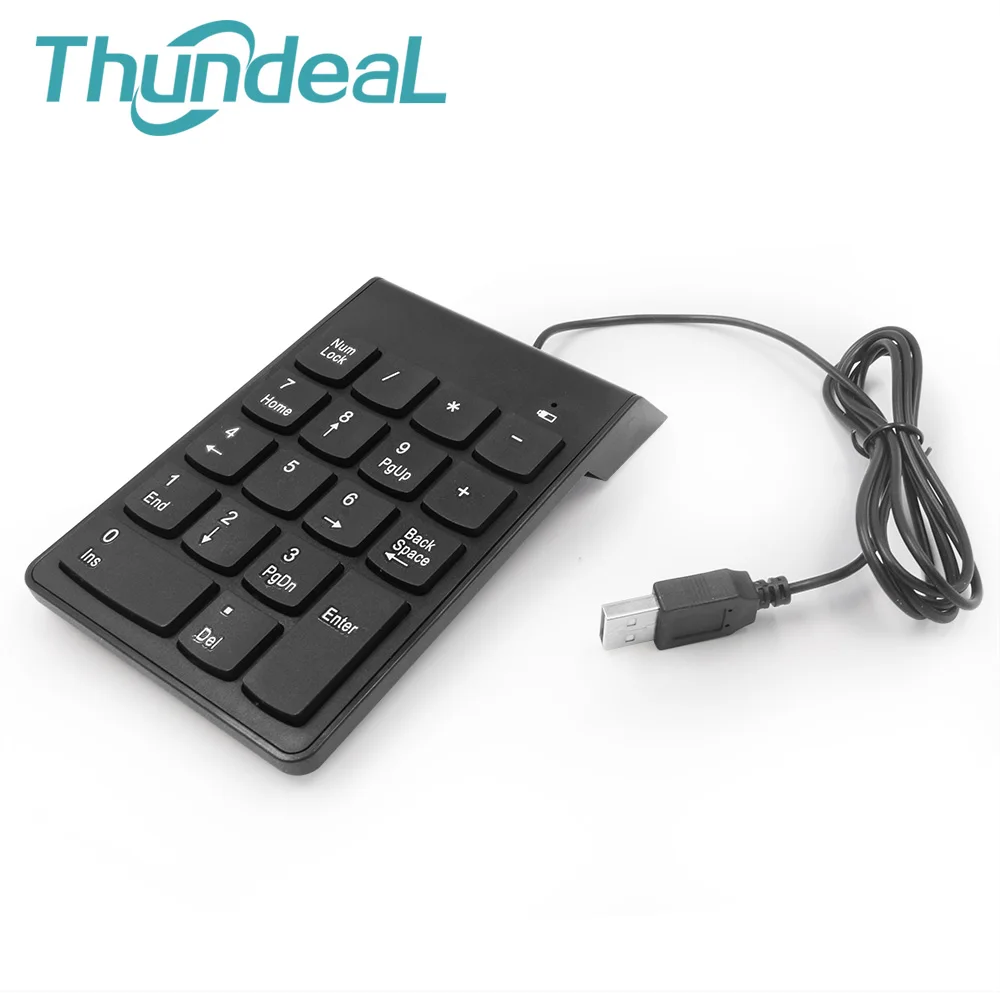 18Key USB Беспроводной 2.4 ГГц Цифровой клавиатуре Портативный номер клавиатура