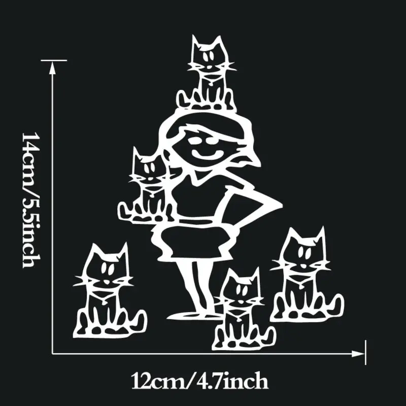 1 шт. наклейки для автомобиля 12 х14 см|decoration car|cat laptop decalfunny decal |