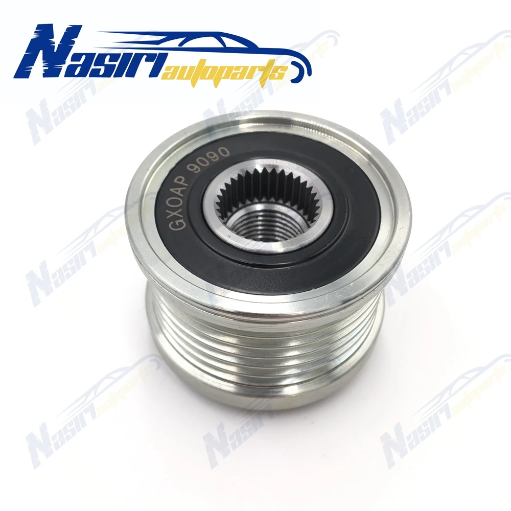 Переполнение шкив генератора для Nissan Juke Qashqai Tiida X-Trail T31 Renault Clio 1,6 2,0 бензин 2007-#535014610 59942