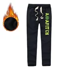 Штаны мужские зимние хлопковые, теплые, флисовые тренировочные штаны, размеры от S до 3XL