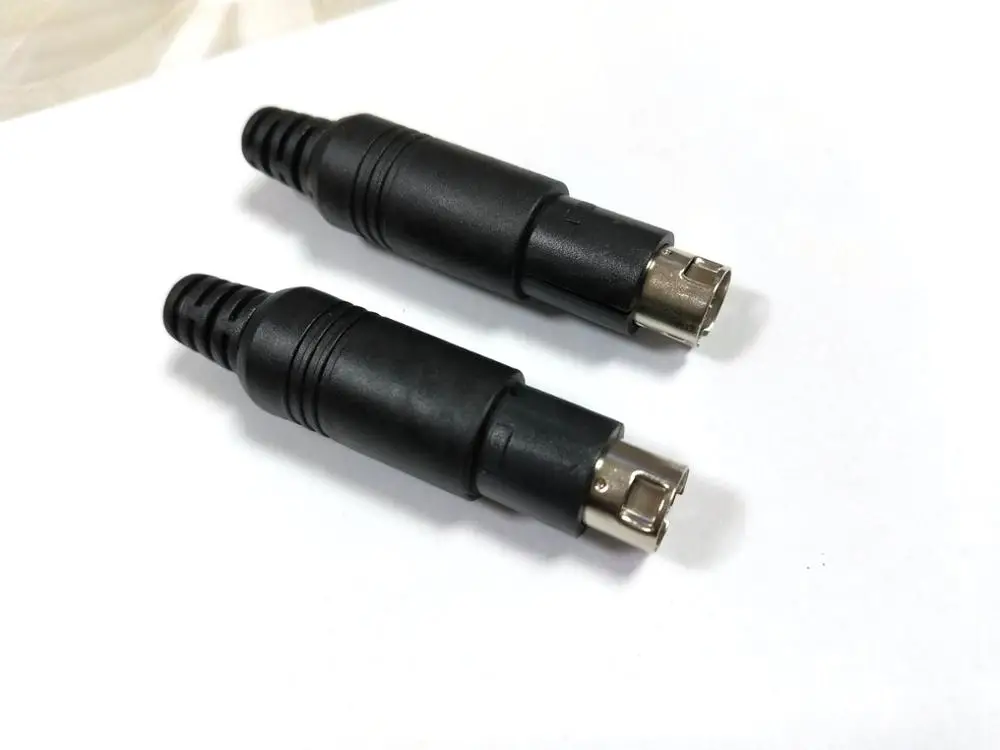 10 шт./партия 9 контактные разъемы Mini DIN|Соединители| |