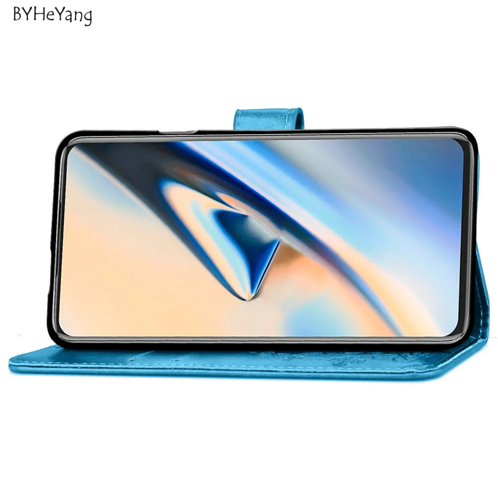 Чехол для Oneplus 7 Pro 1 + чехол из искусственной кожи чехлы книжки винтажные телефонов