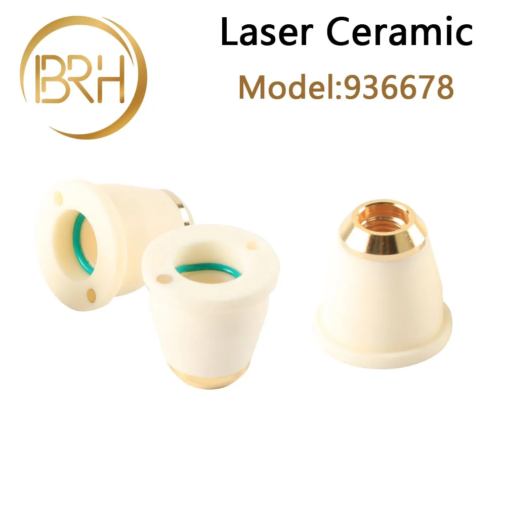 BRH волоконная Лазерная керамическая насадка держатель 3D OEM модель 0936678 совместимый для Trumpf волоконная Лазерная резка машина