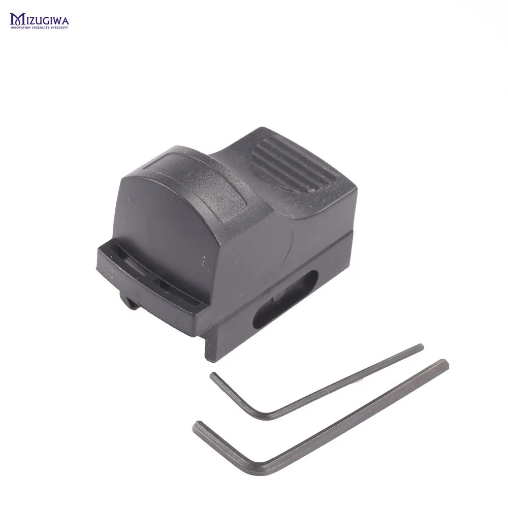 Мини-рефлекс красный зеленый точечный лазерный прицел оптика зрение