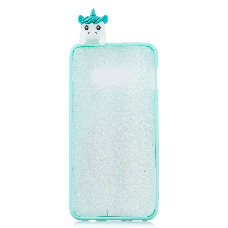 Чехол для samsung S10 Plus, чехол для samsung Galaxy S10 Lite S8 S9 Plus S7 Edge, 3D единорог, кукла, мягкий силиконовый чехол для телефона