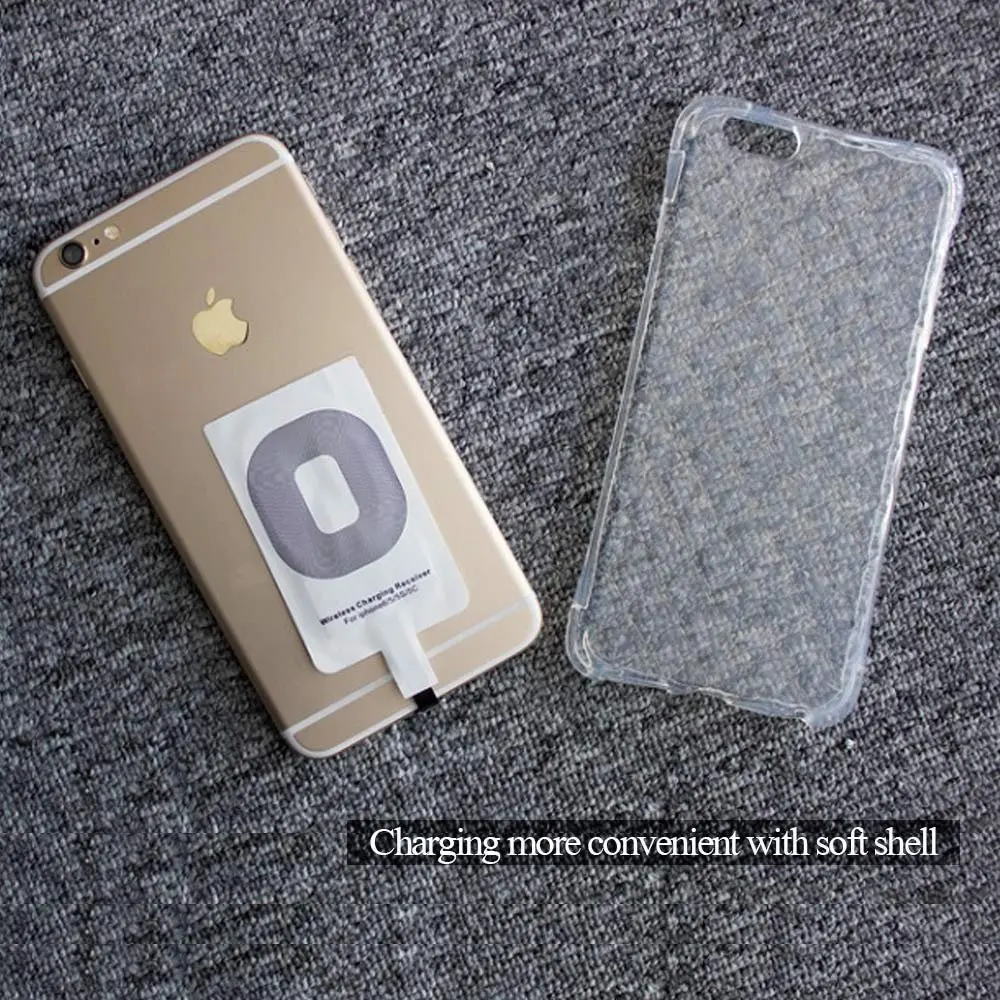 GETIHU Qi беспроводной приемник зарядного устройства для iPhone 5 5S SE 7 6 S Plus Pad все микро