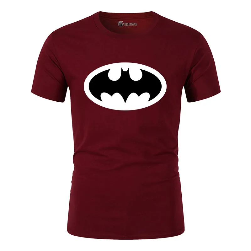 2019 простой креативный дизайн модная футболка с Бэтменом из мультфильма мужская и