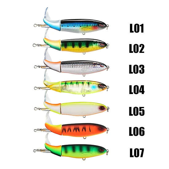 SeaKnight SK050 Whopper Plopper набор рыболовной приманки 7 шт. 13 г 19 г 39 г Topwater приманка жесткая Приманка VMC крючок Карп Seabass рыболовные снасти - Цвет: Многоцветный