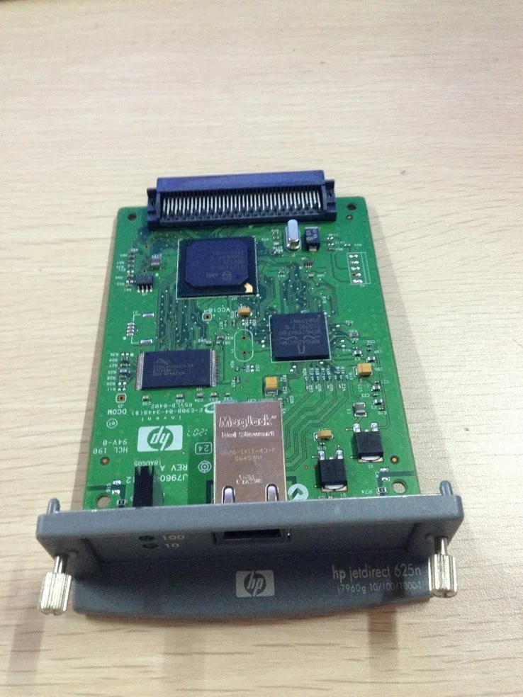

J7960A 10/100tx для HP JetDirect 625N Ethernet Внутренняя сетевая карта сервера печати для 4200 4250 5500 5550 3005 5200 9000 4700
