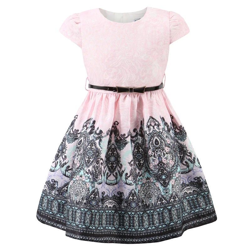 Childdkivy Spring Girls Printing Dress Kids Party Dresses For Children Princess Autumn Clothing 3-10 Years | Детская одежда и