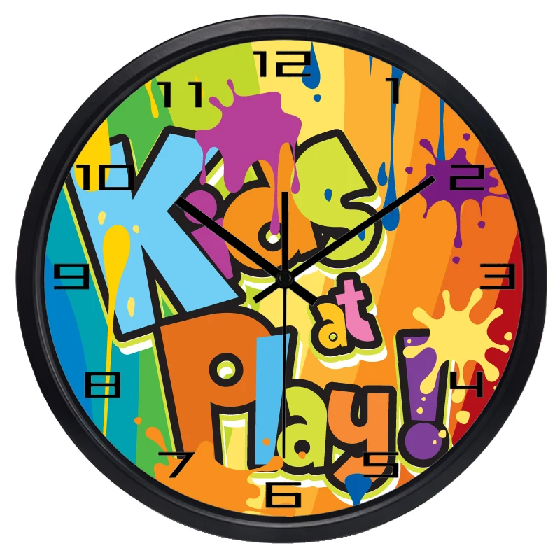 Детские часы для детских клубных вечеринок настенные игровых площадок прочное