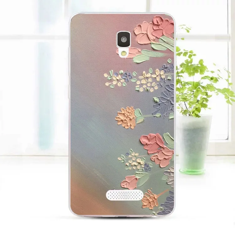 ZTE blade L5 Plus кремния граффити 3D Рельеф Живопись ТПУ Мягкая задняя крышка для