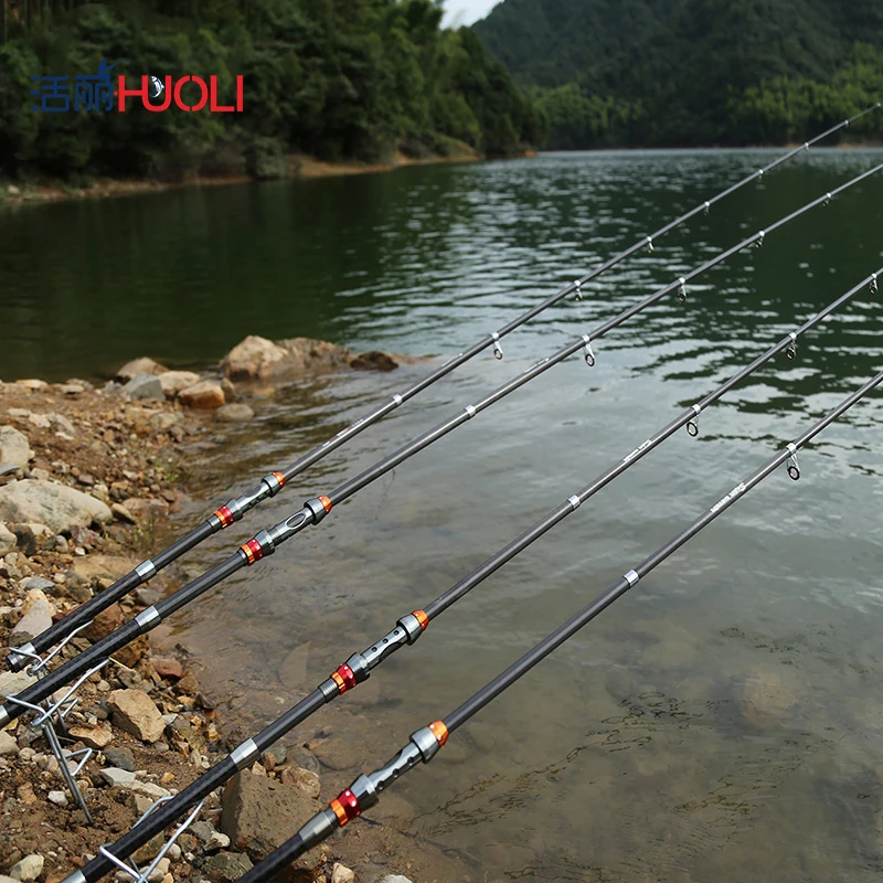 HUOLI 1.8m/2.1m/2.4m/2.7m/3.0m Ocean Telescopic Fishing Rod Set Fly Spinning Tackle | Спорт и развлечения