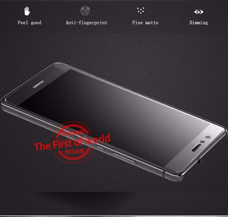 GXE матовое закаленное стекло против отпечатков пальцев для huawei Honor 9 7X5X6 7 Plus P8 P9 P10 Lite mate 10 матовая защитная пленка для экрана