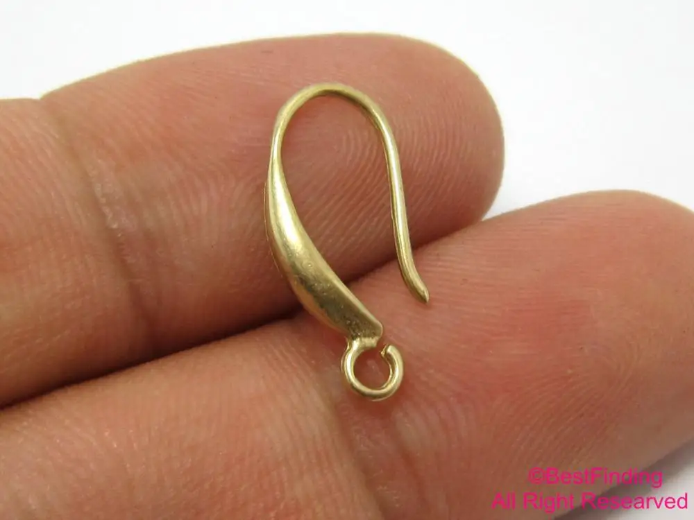 30pcs Brass Earrings hooks findings 18mm Raw brass wires R242 | Украшения и аксессуары