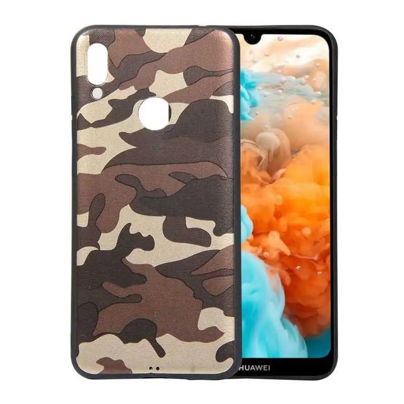 JIATEXIN камуфляжная серия для huawei Y6 (2019) чехол мягкий TPU Армейский Камуфляж шаблон Prime