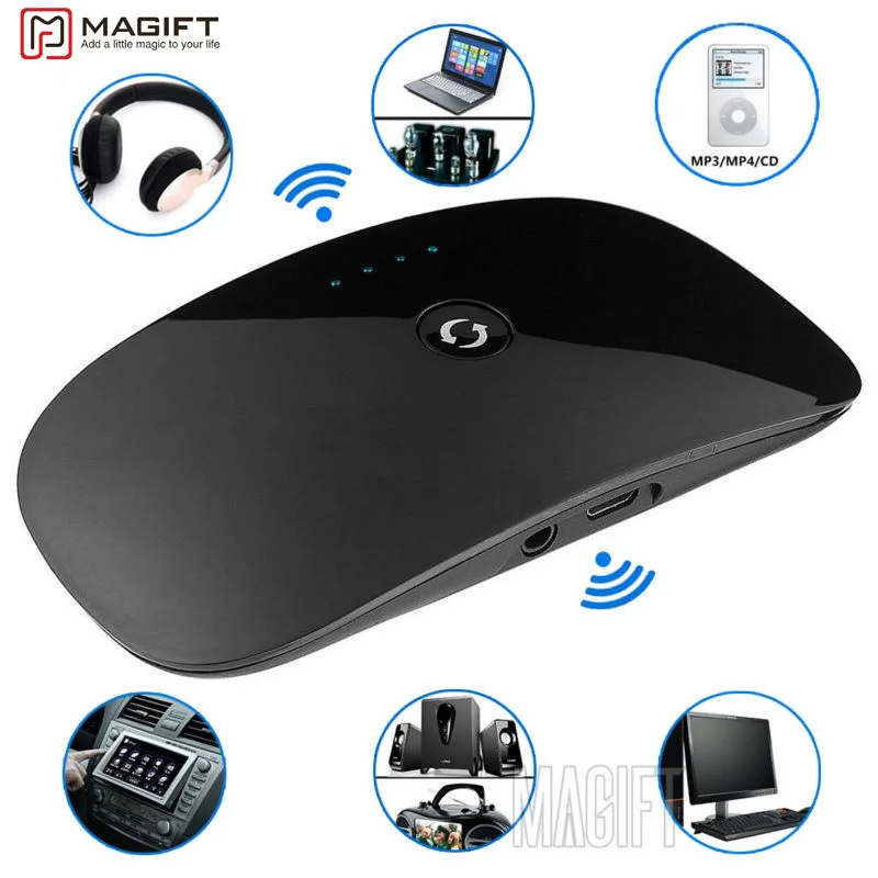 Передатчик Bluetooth приемник 2 в 1 Беспроводной A2DP 3 5 мм стерео аудио Dongle адаптер для