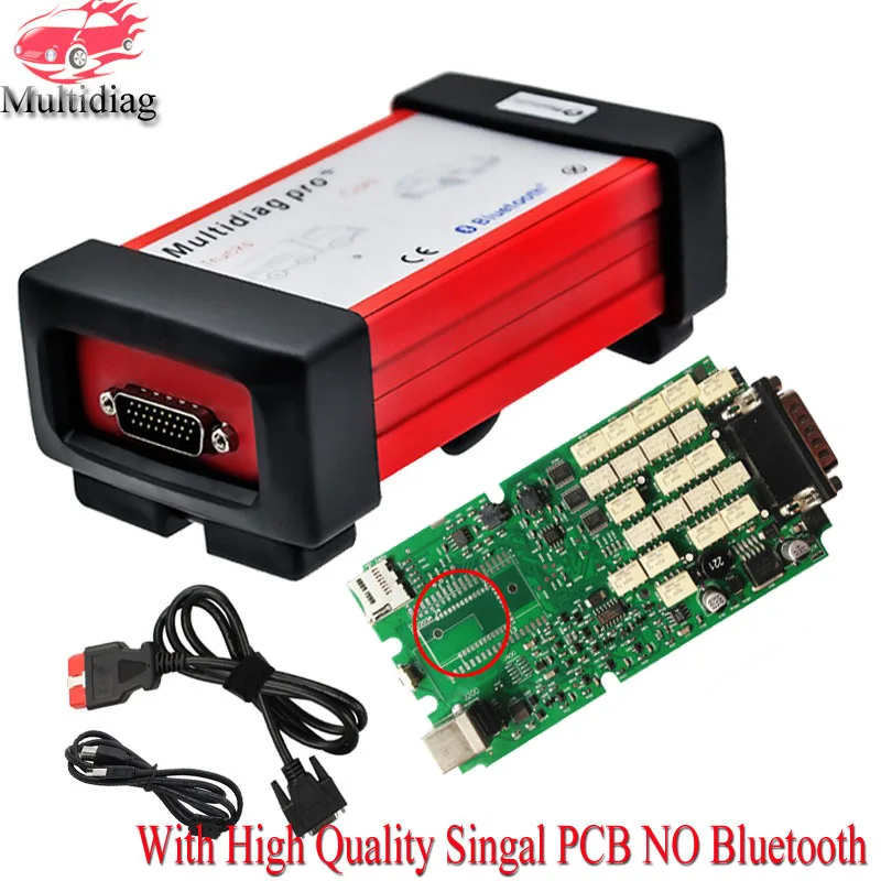 Best Multidiag NO BT Лучшее качество Multidiag Pro Plus V2016.R1 Multidiag OBD2 Диагностический интерфейс такая же Функция как TCS Pro Plus OBD2 сканер - Цвет: Best Multidiag NO BT