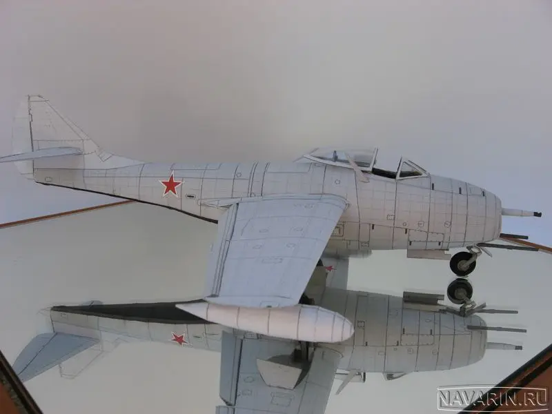Высококачественный Набор бумажных 3D моделей бывшего Советского Союза MIG 9 fighter