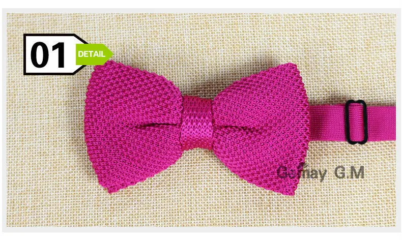 New Men Solid Knitted Bowtie Bow Tie for Mens Pre Tied Adjustable Knit 20 colors Free shipping|tie and belt rack|tietie parts |