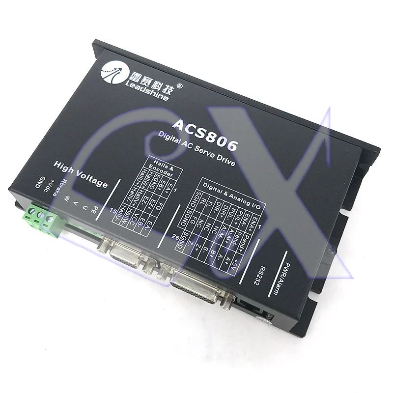 Leadshine 400 Вт бесщеточный серводвигатель переменного тока ACM604V60 T 2500 + ACS806 комплект