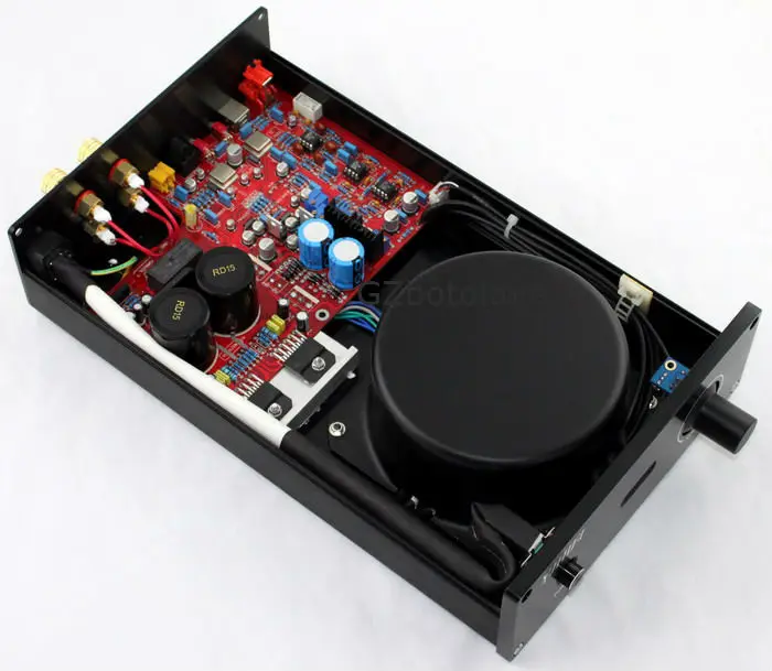 DAC 1955 decoder + LM3886 amplifier ( fiber coaxial USB decoding ) 2.0 channel | Электроника