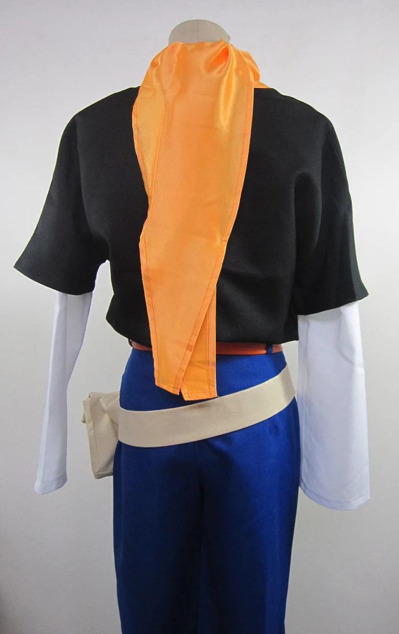 Могут быть адаптированы аниме Dragon Ball Косплэй мужские и женские Хэллоуин, потому Android 17 Ляпис Косплэй костюм S-3XL
