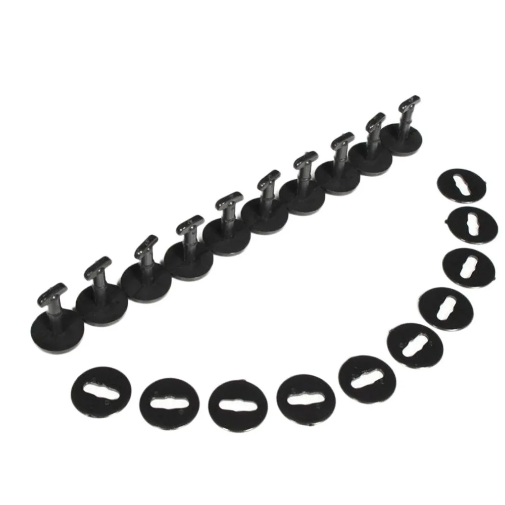 10x на коврике арабских цифр застежки для коврика с плетёной застёжкой шайбами BMW