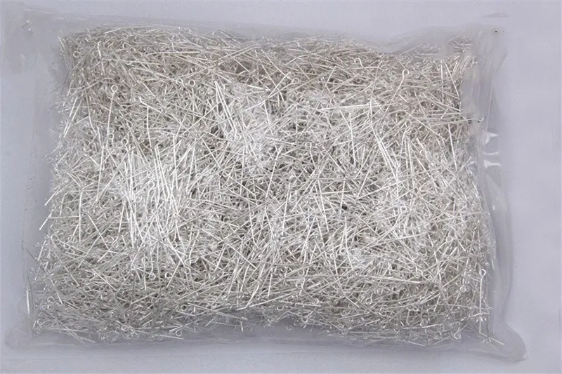 200pcs Gold Silver Color Eye Head Pins 18/20/24/30/35/40mm Length Findings for DIY Jewelry Making Accessories | Украшения и