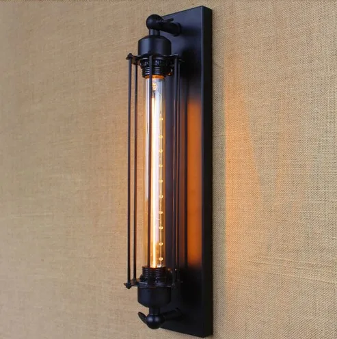 Винтажный настенный светильник в стиле лофт лампа Эдисона индастриал настенное